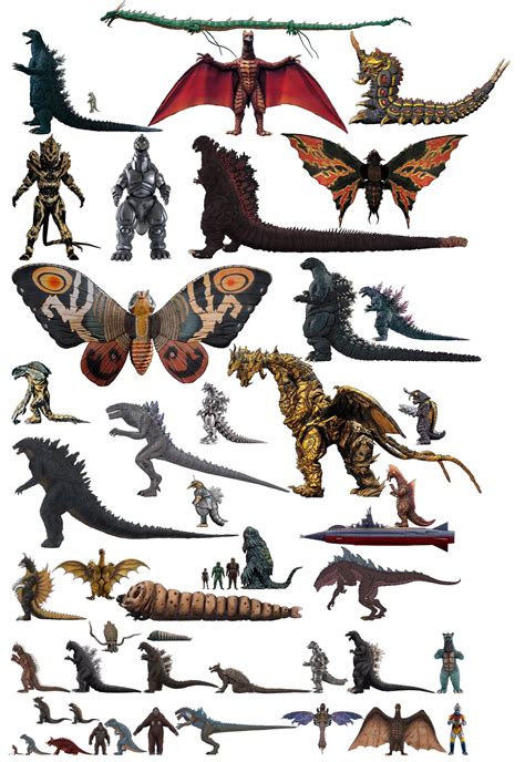 kaiju size comparison.